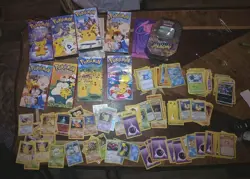 90's Pokemon Lot Cards & Movies 230 Cards 8 Movies - Image 1