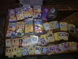 90's Pokemon Lot Cards & Movies 230 Cards 8 Movies - Image 2