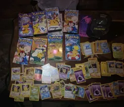 90's Pokemon Lot Cards & Movies 230 Cards 8 Movies - Image 4