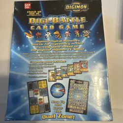 Digital Digimon Monster Digi Battle Card Game Starter Set First Edition - Image 5