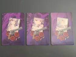 Anime Girls - ACG Anime Girl Doujin Waifu DIY Card - 3 Card Set - Image 5
