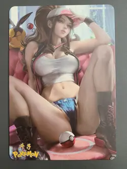 Helga Pokemon - ACG Anime Girl Doujin Waifu DIY Card - Image 2