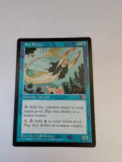 SEA SCRYER - MTG Magic the Gathering Card - Mirage - Common - Image 1