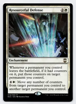 Resourceful Defense [019/093] NCC Rare Non-Foil [MTG Card English] - Image 1