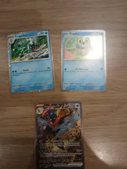 Pokemon TCG: Greninja Ex - SVP132 - Black Star Promo Card set - Image 1