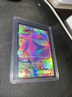 Pokemon TCG XY Phantom Forces Gengar EX Full Art Ultra Rare Card 114/119 - Image 1