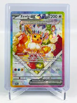 Eevee ex SV-P 174 Black Star Promo Prismatic Evolutions Pokemon Card NM - Image 1