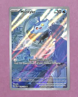 Pokemon Card - S&V Paradox Rift EN - Mantyke - Illustration Rare (189/182) - Image 1