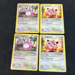 Jigglypuff 78/99 Wigglytuff 79/99 Next Destinies Pokemon Card Non-Holo English 4 - Image 1