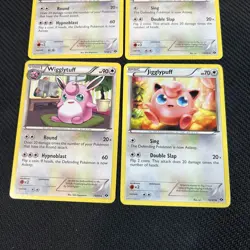 Jigglypuff 78/99 Wigglytuff 79/99 Next Destinies Pokemon Card Non-Holo English 4 - Image 3