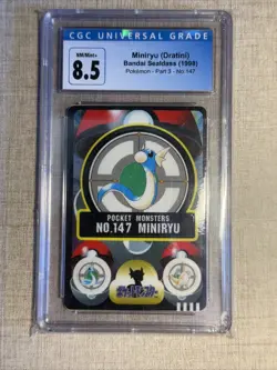 CGC 8.5 NM/Mint+ (1998 Bandai Sealdass - Part 3 No. 147) Pokemon Card - Image 1