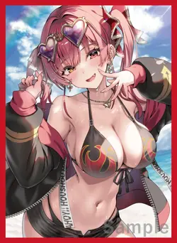 VTuber hololive Houshou Marine doujin Card Sleeve Protector - Image 1