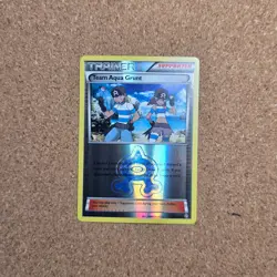Pokemon Team Aqua Grunt Reverse Holo 26/34 Double Crisis Uncommon Card TCG *B2 - Image 1