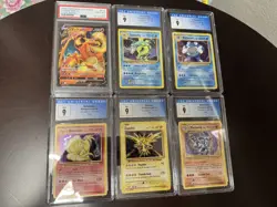 6 PSA CGC Graded Pokemon Card Slabs PSA 10 Charizard Lot 1 - Image 1