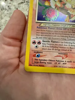 Light Arcanine Pokemon Card 12/105 Legendary Collection Holo Rare - Image 4