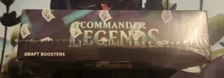 MTG Commander Legends Draft Booster Box 36 Packs New Sealed Magic The Gathering - Image 2