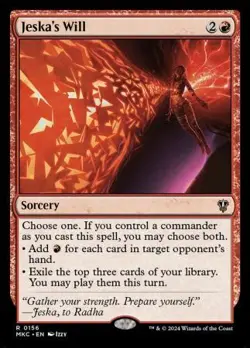 MTG Murders at Karlov Manor Commander - Jeska's Will - Image 1