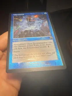 German Fbb Foil • Flusterstorm • MH3 Box Topper • NM • Mtg (955) - Image 2