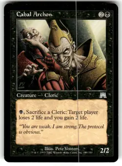 Cabal Archon Onslaught Regular MTG LP - Image 1