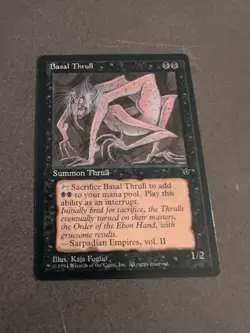 MTG Magic the Gathering Basal Thrull (34c/187) Fallen Empires NM - Image 1