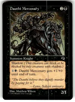 Dauthi Mercenary Tempest Regular MTG LP - Image 1