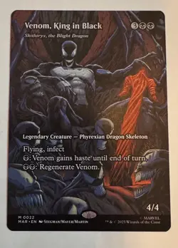 MTG Venom, King in Black (Borderless) (0022) | NM - Image 1