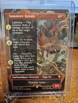 Magic: The Gathering Final Fantasy SUMMON: KUJATA Borderless - Image 1