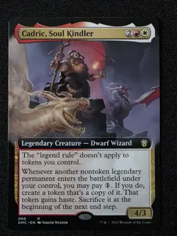 Cadric, Soul Kindler (Extended Art) Commander: Dominaria United Regular - Image 1