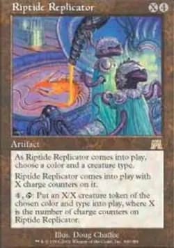 MTG Riptide Replicator, Onslaught, Damaged, English - Image 1