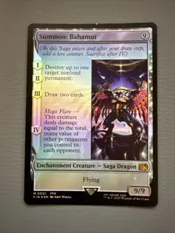 Summon: Bahamut Final Fantasy Foil - Image 1