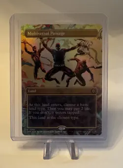 Multiversal Passage Borderless MTG SPM NM/M - Image 1