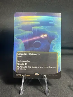 Cascading Cataracts (0050) - Borderless FOIL - Edge of Eternities - MTG Magic - Image 1