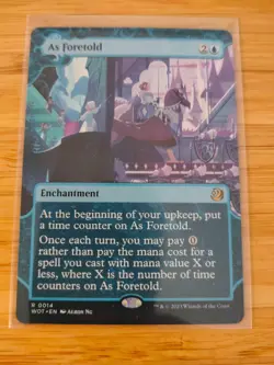 MTG As Foretold 0014 Wilds of Eldraine Enchanting Tales M/NM Free UK P&P - Image 1