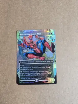 Spectacular Spider-Man (Borderless) Marvel's Spider-Man Foil - Image 1
