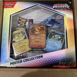 Case of 6 - Pokemon Scarlet & Violet Prismatic Evolutions Poster Collection!! - Image 2