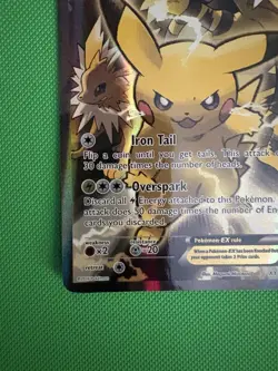 Pokemon TCG Pikachu EX XY 124 - Image 5