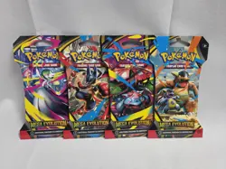 Pokemon Mega Evolutions Sleeved Booster Packs - 4 Full Art Set Collection Sealed - Image 1