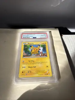 Pokemon Pikachu TCG 2015 CY Roaring Skies PSA 10 - Image 1