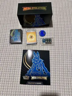 Pokemon Mega Evolution ETB Opened Accessories (NO PACKS OR PROMO) - Image 1