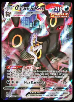 Pokemon Umbreon VMAX TG23/TG30 Swsh09: Brilliant Stars Trainer Gallery Holo - Image 1