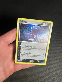 Pokemon TCG Sableye 31/110 Holon Phantoms Reverse Holo MP - Image 5