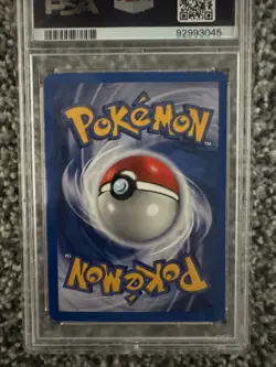 Pokemon TCG Gengar 5/62 Unlimited Fossil Holo Rare PSA 9 Mint - Image 2