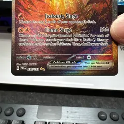 Chi-Yu EX 259/193 Special Illustration Rare SIR Pokemon Paldea Evolved NM - Image 3