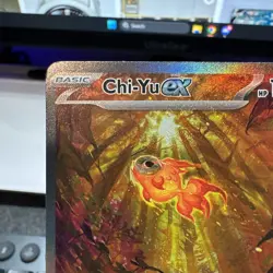 Chi-Yu EX 259/193 Special Illustration Rare SIR Pokemon Paldea Evolved NM - Image 4