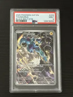 Thundurus (PSA 9) - 209 - Scarlet & Violet Promos - Pokemon TCG - Image 1