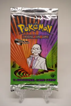 Pokemon TCG Gym Challenge 1st Edition Booster Pack Blaine WOTC 2000 - READ Desc. 742818062244 - Image 1