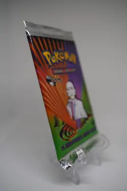 Pokemon TCG Gym Challenge 1st Edition Booster Pack Blaine WOTC 2000 - READ Desc. 742818062244 - Image 4