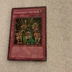 YUGIOH AMAZONESS ARCHERS MFC-096 SUPER X3 NM - Image 1