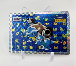 Custom Foil Prism HOLO Blastoise Card Japanese Blastoise READ DESCRIPTION BELOW - Image 1