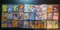 Pokemon Card Lot Of 30 V & EX Cards. All Cards NM. - Image 1